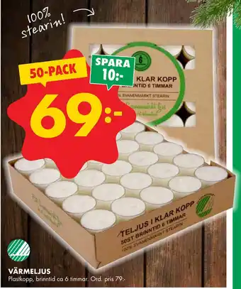 Värmeljus
