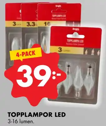 ÖoB Topplampor led erbjuda