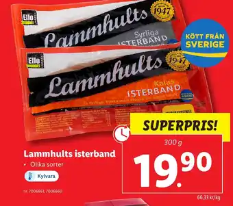 Lammhults isterband