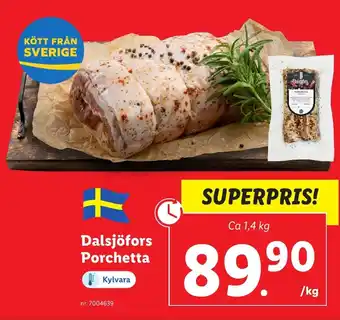 Lidl Dalsjöfors Porchetta erbjuda