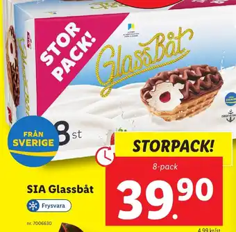 Lidl SIA Glassbåt erbjuda