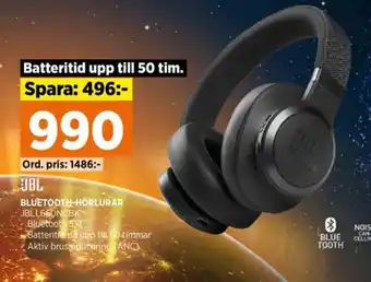 Power BLUETOOTH-HÖRLURAR JBLL660NCBK erbjuda