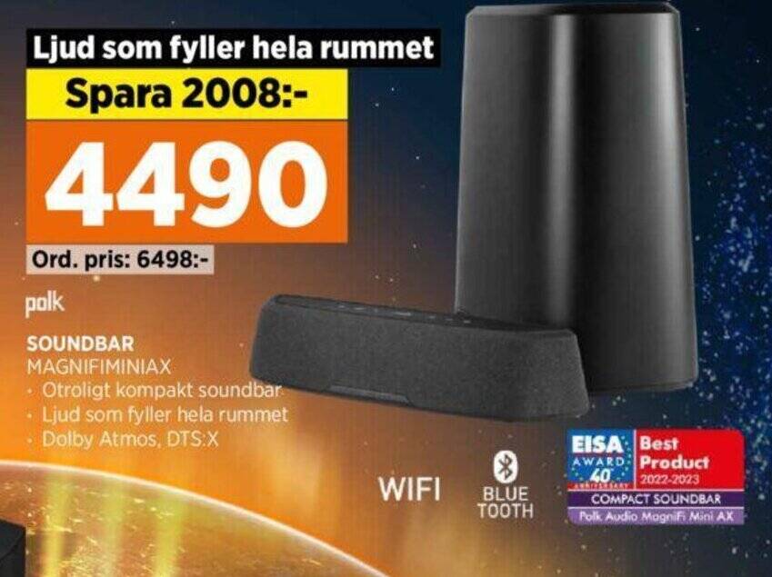 Power SOUNDBAR MAGNIFIMINIAX erbjuda