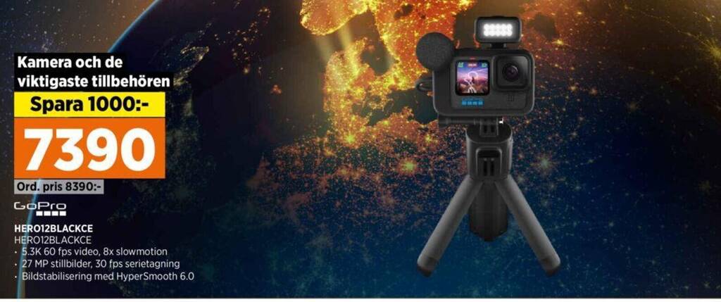 Power HERO12BLACKCE erbjuda