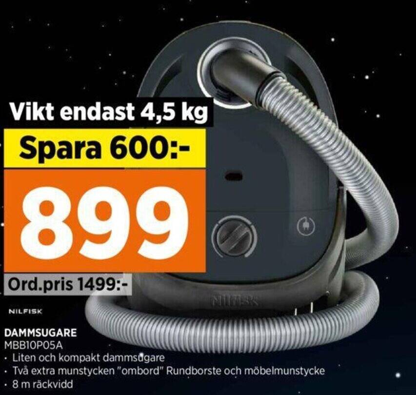 Power DAMMSUGARE MBB10P05A erbjuda