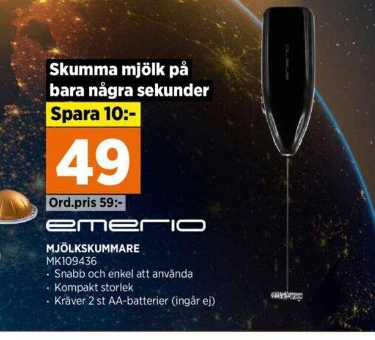 Power MJÖLKSKUMMARE MK109436 erbjuda