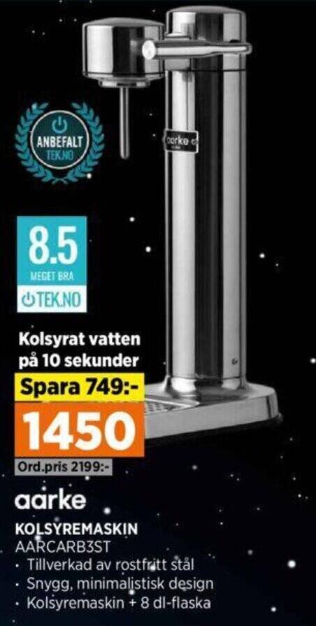 Power KOLSYREMASKIN AARCARB3ST erbjuda