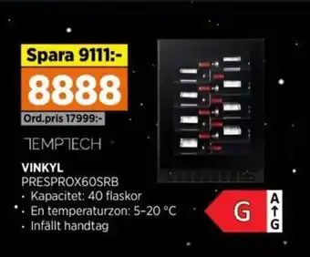 VINKYL PRESPROX60SRB