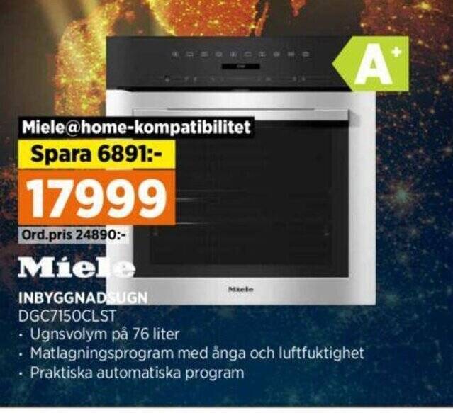 Power INBYGGNADSUGN DGC7150CLST erbjuda