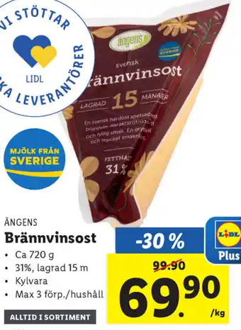 Ängens Brännvinsost 720 g