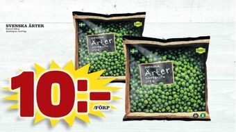 Svenska ärter