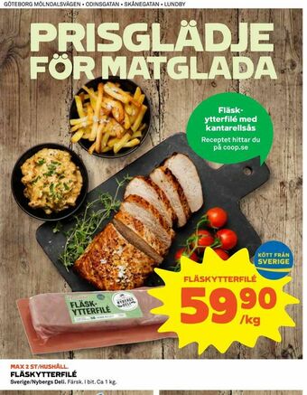 Coop Fläskytterfilé erbjuda