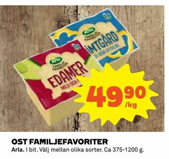Ost familjefavoriter