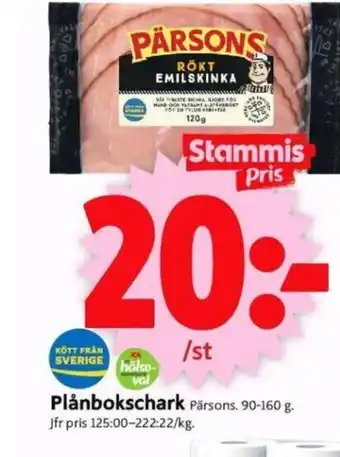 ICA Supermarket Plånbokschark Pärsons erbjuda