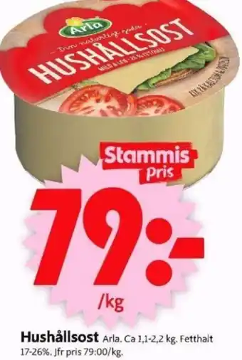 ICA Supermarket Hushållsost Arla erbjuda