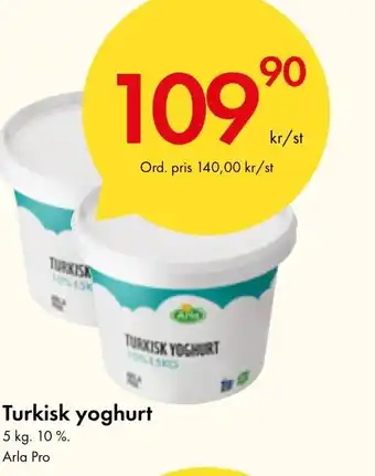 Snabbgross Turkisk yoghurt erbjuda