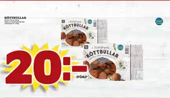 Prisma Mat Köttbullar erbjuda