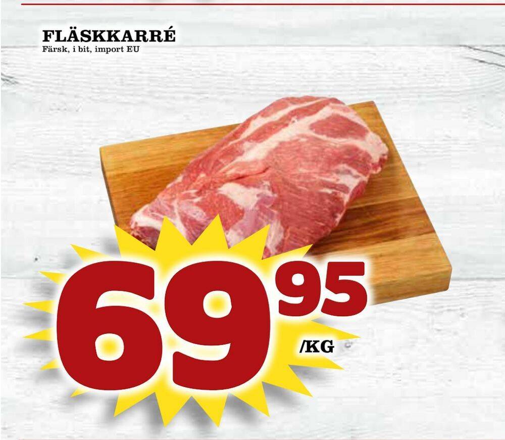 Prisma Mat Fläskkarré erbjuda