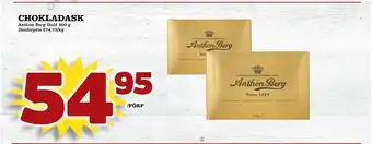 Supergrossen Chokladask erbjuda