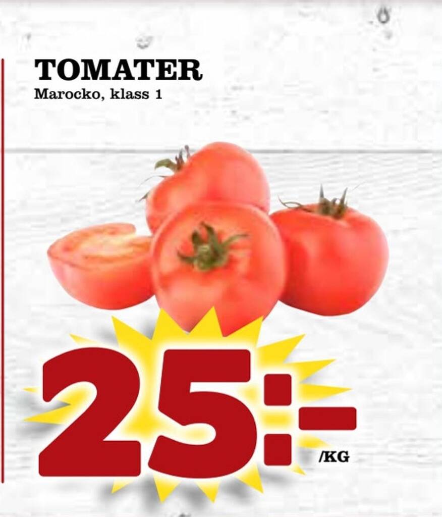 Supergrossen Tomater erbjuda