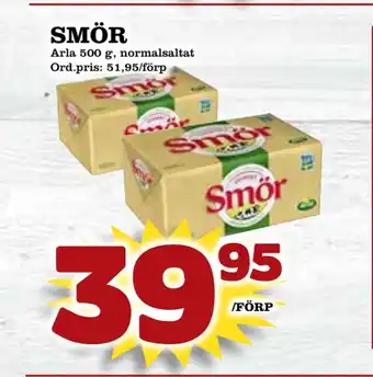 Supergrossen Smör erbjuda