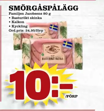Smörgåspålägg