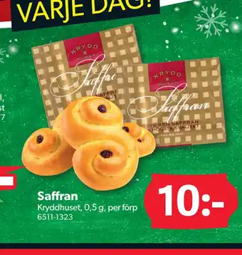 DollarStore Saffran erbjuda