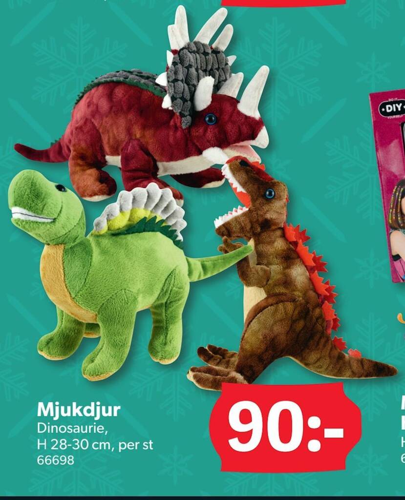 DollarStore Mjukdjur erbjuda