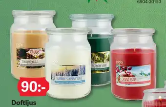 DollarStore Doftljus erbjuda