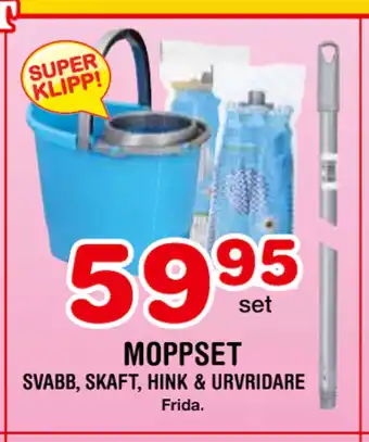 Svabb, skaft, hink & urvridare