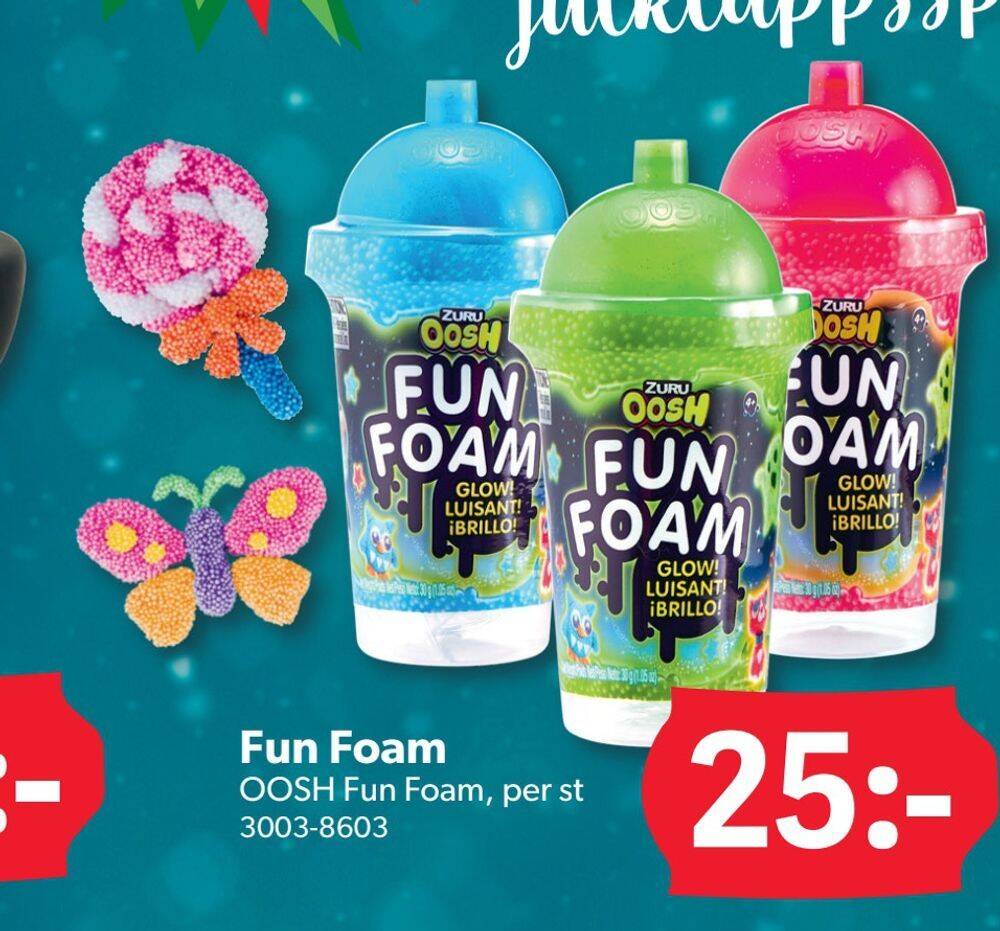 DollarStore Fun foam erbjuda