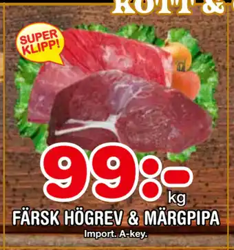 Nya Pulsen Färsk högrev & märgpipa erbjuda