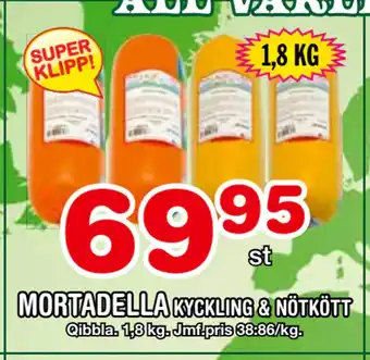 Nya Pulsen Mortadella erbjuda