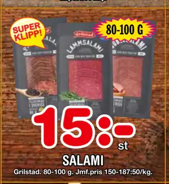 Nya Pulsen Salami erbjuda