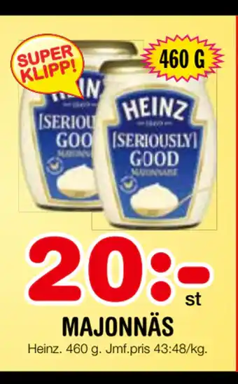 Nya Pulsen Majonnäs erbjuda