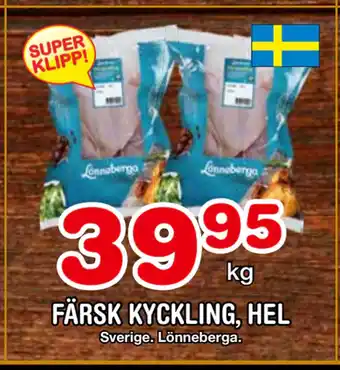 Nya Pulsen Färsk kyckling, hel erbjuda