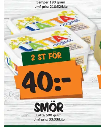 Bazaar Food market Smör erbjuda