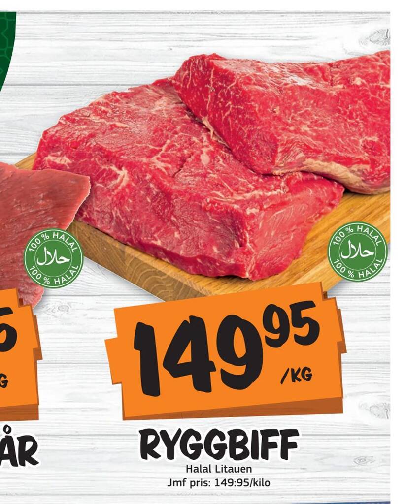 Bazaar Food market Ryggbiff erbjuda