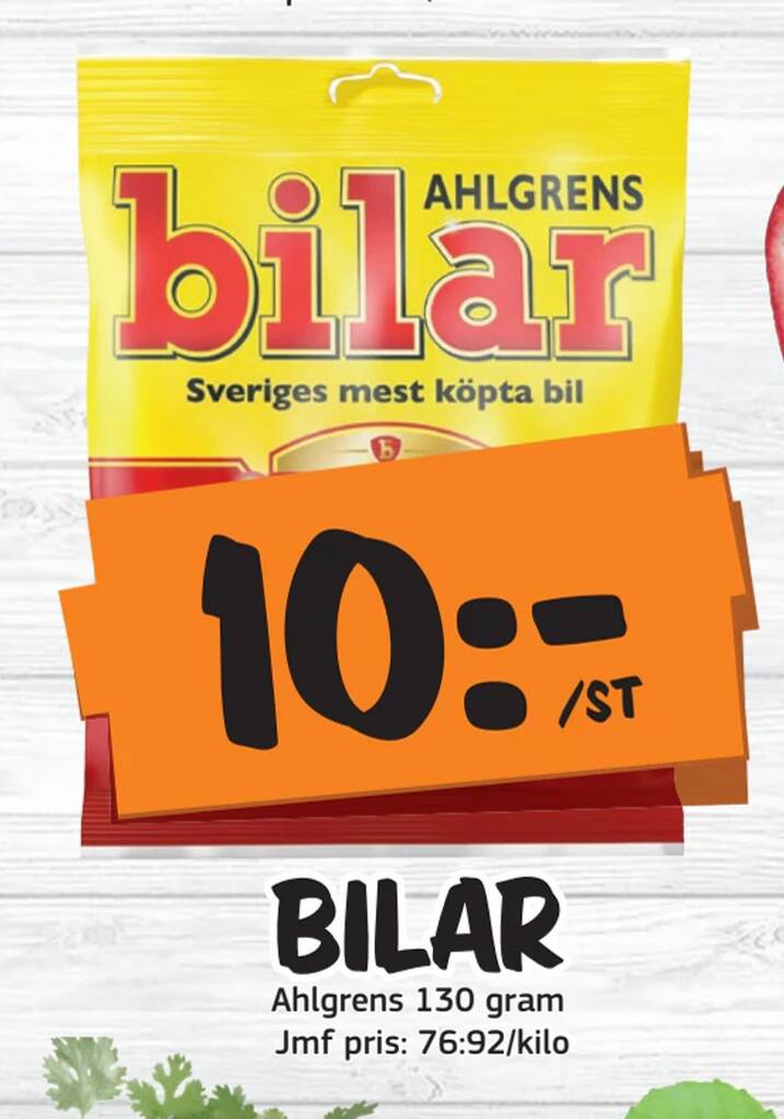 Bazaar Food market Bilar erbjuda