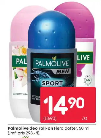 Rusta Palmolive deo roll-on erbjuda