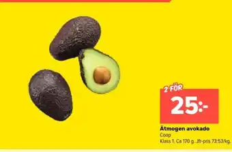 Coop Extra Ätmogen avokado erbjuda