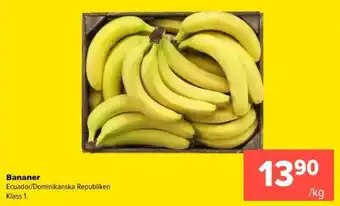 Coop Extra Bananer erbjuda