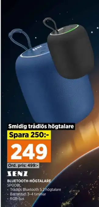 Power Senz högtalare erbjuda