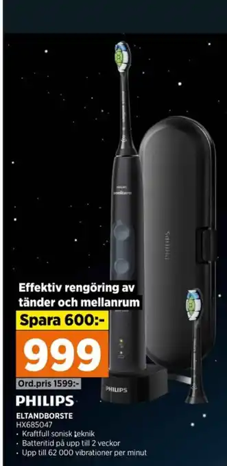 Power Philips eltandborste erbjuda