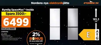 Power Samsung kyl- & frysskåp erbjuda