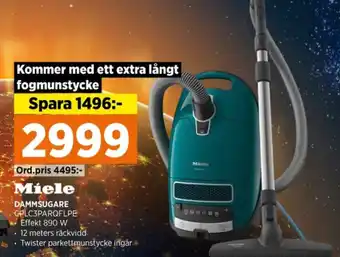Power Miele dammsugare erbjuda