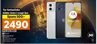 Power Motorola moto g73 mobiltelefon erbjuda