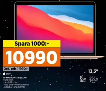 Power Macbook laptop erbjuda