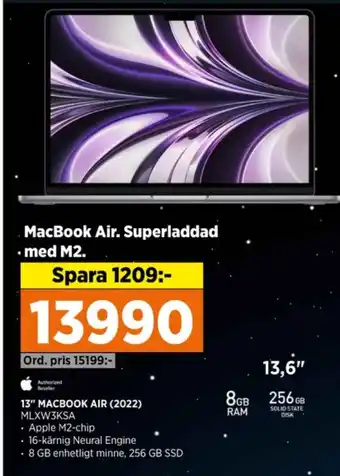 Power Macbook laptop erbjuda
