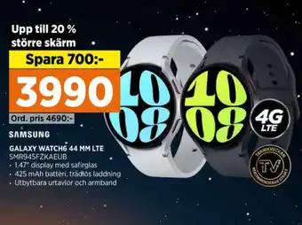 Power Samsung smart watch erbjuda